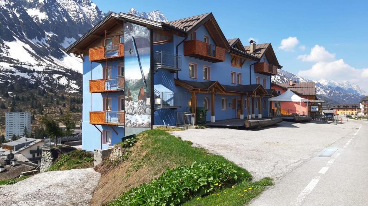 Hotel Cielo Blu Пассо-дель-Тонале Екстер'єр фото
